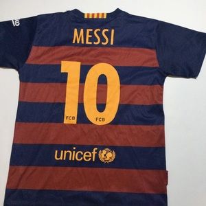 Kids Medium Lionel Messi Jersey